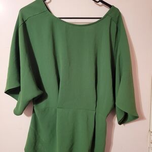 Trina Turk Emerald Green Blouse